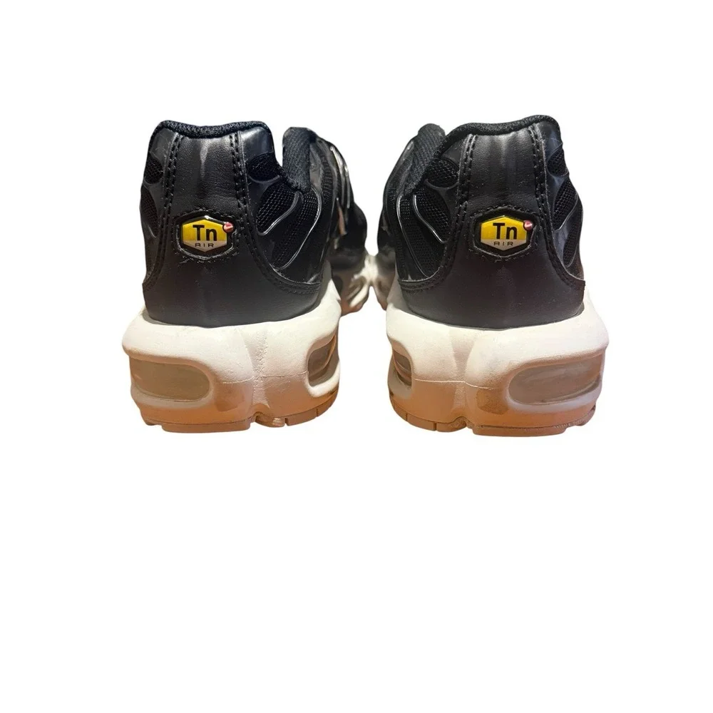 Nike Air Max Plus Y2K Urban Streetwear‎ Trendy Black Size 7 Athletic *No Laces*
